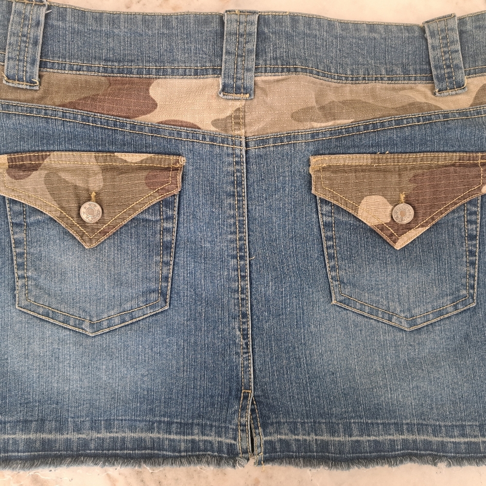 DENIM MINI SKIRT Zoey Beth Sz 11/12